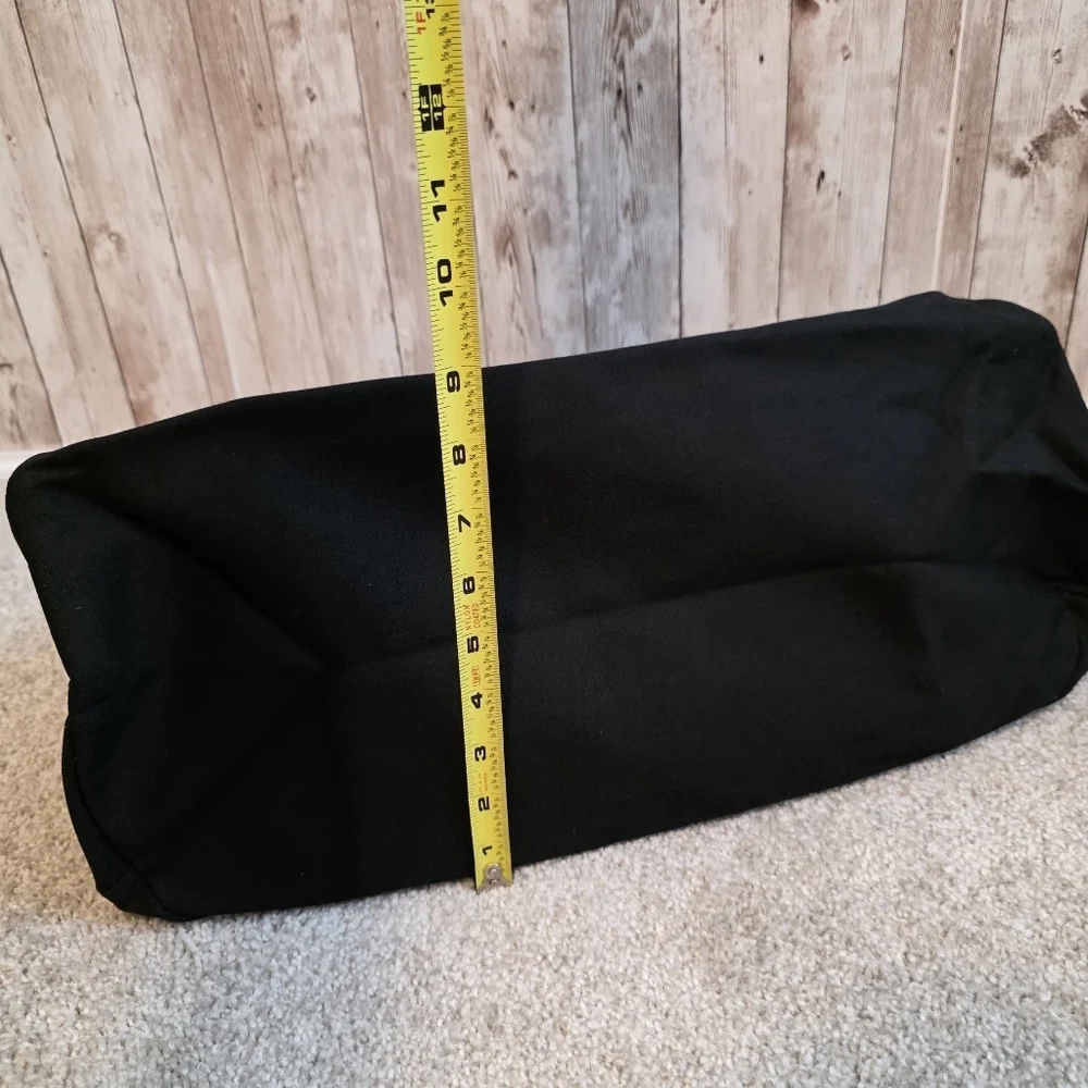 Carolina Herrera Bad Boy duffel gym black travel bag
